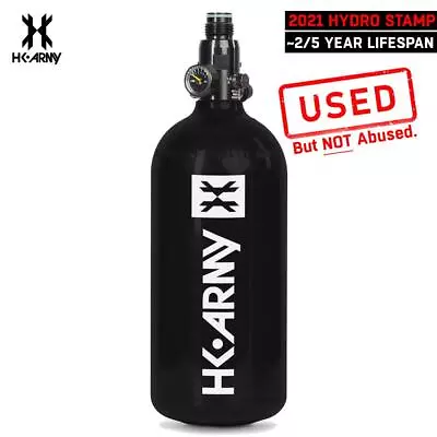 CLEARANCE HK Army 48/3000 Compressed Air HPA Paintball Tank - Black - 2021 Hydro • $28.82