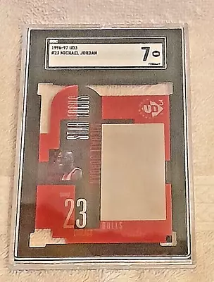 1996-1997 Upper Deck 3 #23 Michael Jordan Star Focus SGC 7 • $40