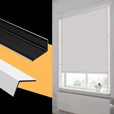 LUCKUP Window Light Blocker Blackout PVC Strips For Blinds Gap Side Track Avoid  • $33.38