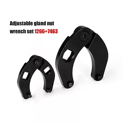 1266 + 7463 Adjustable Gland Nut Wrench For Hydraulic Cylinder Nuts 2  To 6  • £39.99