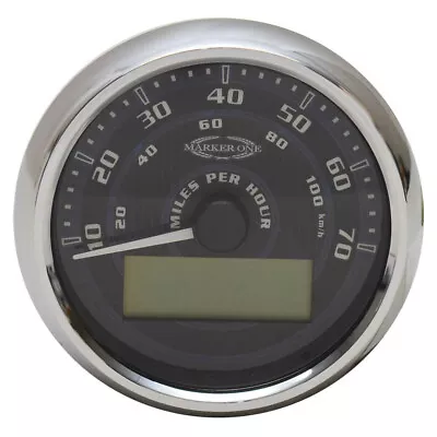 Medallion Boat Speedometer Gauge 8633-00107-19 | 3 1/4 Inch Marker One • $103.81