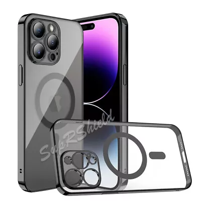 $9.99 • Buy For IPhone 14 13 12 11 Pro Max 8 Plus SE XR XS Clear Magsafe Magnetic Case Cover