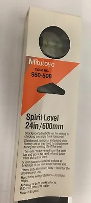 Mitutoyo 980-508 Spirit Level 24 /600mm • $72.50