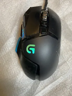 Logitech G502 Lightspeed Wired Gaming Mouse Black With Weights G502 Proteus Côre • £32