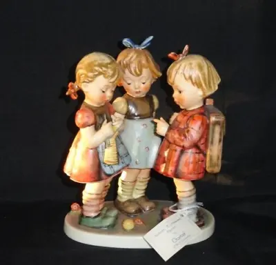 Goebel Hummel Figurine ~ School Girls ~ 1961 177/I ~ W/Original Tag • $175