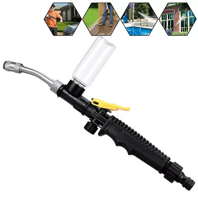  2in1 High Pressure Power Car Water Washer Wand Detachable Nozzle Sprayer Gun  • £9.88