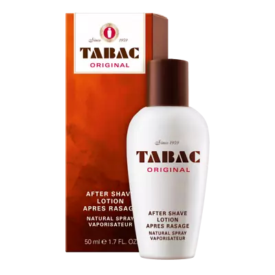 Tabac Original After Shave Shaving Spray Lotion 50ml - New & Boxed - Free P&p • £12.85