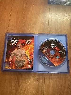 WWE 2K17 + Manual - Sony PlayStation 4 PS4 Game Complete • $0.99