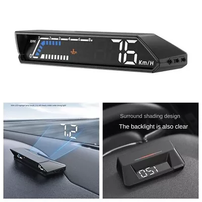 Car OBD2 GPS Multi-function Gauge Head-Up Display HUD Speedometer RPM Oil Temp • $51.98