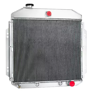 4-Row Aluminum Radiator Fits 1957-1960 Ford F100 Chevy V8 Engine • $199