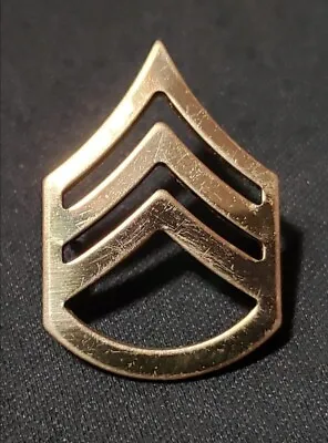 US Army Staff Sergeant Rank - Hat Pin / Rank Insignia • $3.50