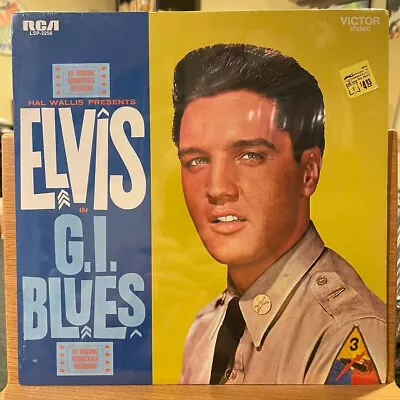 Elvis Presley G.I. Blues Sealed Vinyl LP RCA LSP-2256 Blue Suede Shoes GI Blues • $44.99