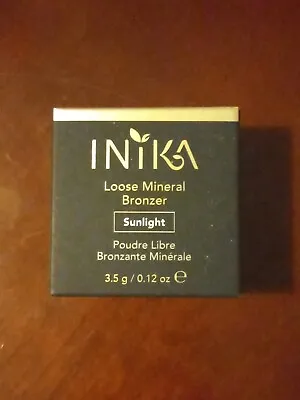 INIKA - Loose Mineral Bronzer - Sunlight - 3.5g Full Size BNIB RRP £23 • £9.99