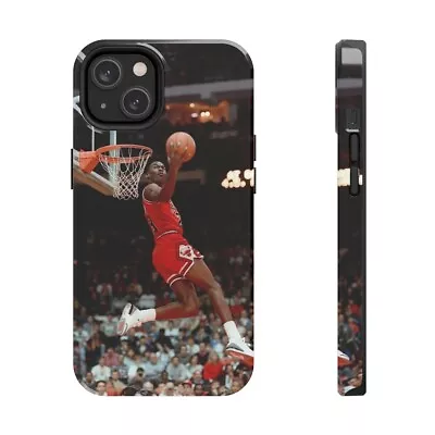 Michael Jordan Basketball Chicago Bulls Iphone TOUGH Case X-14 • $34.99