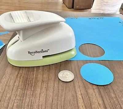 Recollections 2 Inch Circle Punch For Crafts And Scrapbooking. • $12.99
