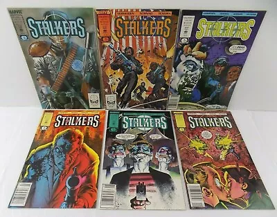 Marvel Stalkers Epic Comics Lot 1 2 3 4 5 6 Copper Age 1990 Comic Books  • $9