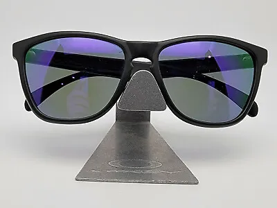 $245.99 • Buy Oakley 03-063 Frogskins Gen 1 Black Frame Violet Iridium Lens Sunglasses RARE