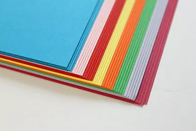 A2 160gsm SMOOTH COLOURED CARD. VARIETY OF POPULAR COLOURS. • £25.19