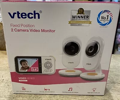 VTech VM3254-2 Baby Monitor 2.8  High Resolution Parent Unit & 2 Cameras- NEW • $37.50