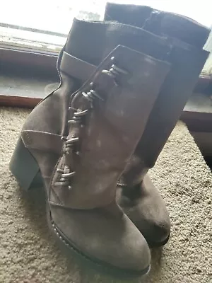 Miz Mooz Tulia (Rock) Women's Boot - Size 38 / US 7.5-8 • $54