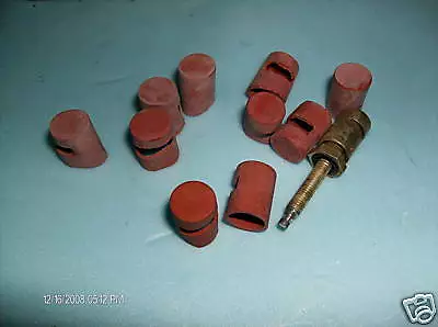 Field Telephone Terminal Rubber Caps Red Color • $10