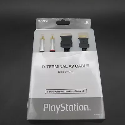 D Terminal AV Cable PlayStation 2 3 SCPH 10510 PS2 PS3 Genuine OEM • $24.88