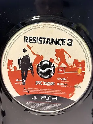 Resistance 3 - PS3 PlayStation 3 AUS PAL (disc Only) • $10.57