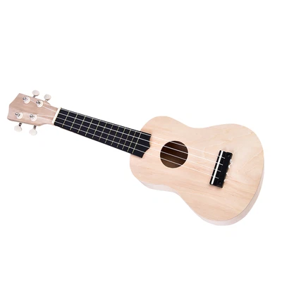 $37.58 • Buy 21inch Basswood 4 String Ukelele DIY Kit Instrument Accessory
