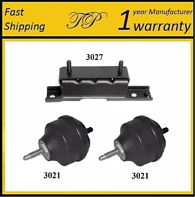 3pcs Front Motor & Trans Mount Fit Gmc 2002-2006 Envoy Xl 04-05 Envoy Xuv 4.2l • $66.36