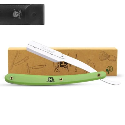 PARKER - SHAVETTE REGOLABILE PER MEZZA LAMA. MANICO IN PLASTICA BIANCA - Viano Profumi Coltelli - Foto 3