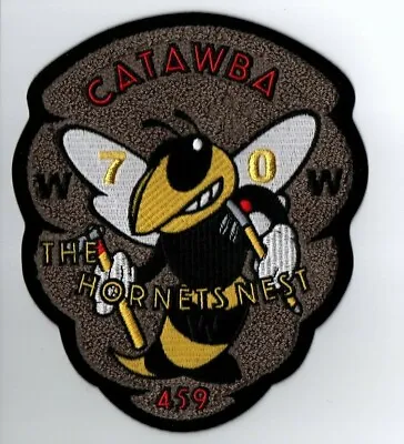 Boy Scout OA 459 Catawba Lodge 70th Anniversary Chenille Jacket Patch • $25