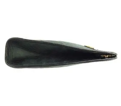 Chanel Quilted Coco Mark Lambskin Clutch Bag Black Metal 29.5cm X 19.5cm X 5cm • $1367.82