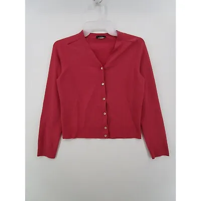 J.Crew Womens S Buttons Up Long Sleeve Cardigan Red • $14.70