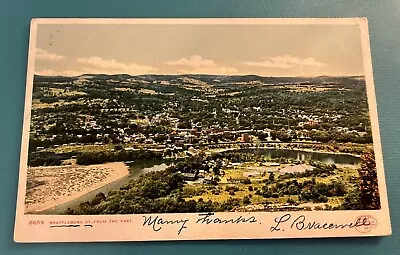 Brattleboro Vermont From The East 1907 Used Postcard • $2.99