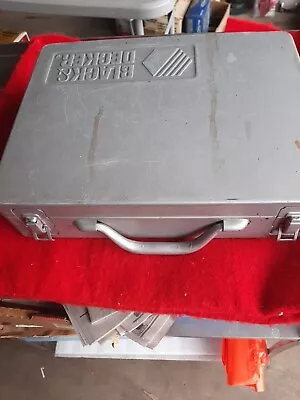 Black&decker Metal Drill Box Vintage No Tools/great Condition/pics-info • $14