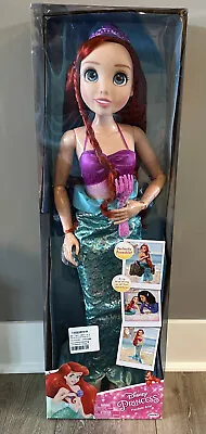 New Disney Playdate Princess Ariel Doll 32  Tall My Size The Little Mermaid  • $82