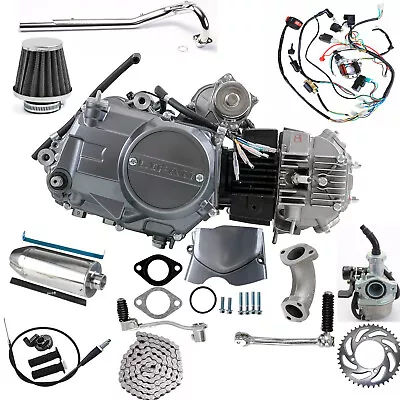 Lifan 125cc Engine Motor Kit Semi Auto For Honda ATC 70 CT90 CT110 Z50 CRF50 XR • $599.42