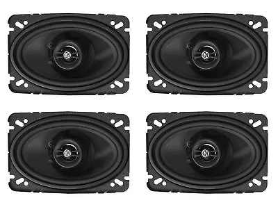 (4) Memphis Audio PRX46 4x6  60w 2-Way Car Speakers W/Pivot Tweeters 4x6/4 X6  • $129.90
