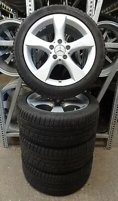 4 Orig Mercedes Benz Winter Wheels 225/45 R17 91H A-Class W176 W246 C117 X117 • $638.05