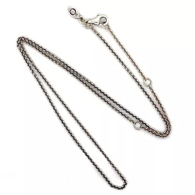 Pandora Sterling Silver Chain Necklace (DG7079256) • $29