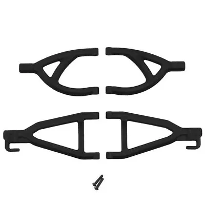 RPM Traxxas 1/16 E-Revo Black Rear Upper & Lower Suspension A-Arms - 80602 • $13.79