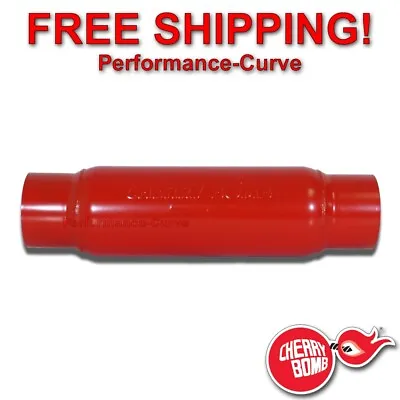 Cherry Bomb M-80 Two Chamber Performance Muffler - 5  Round - 4  In / Out M80400 • $49.95