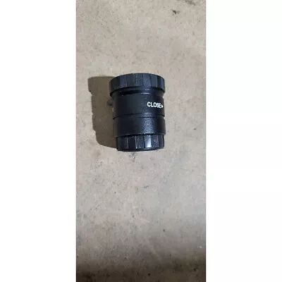 Black Manual Focus & Iris Portable 25mm Focal Length C Mount CCTV Lens • £11.99