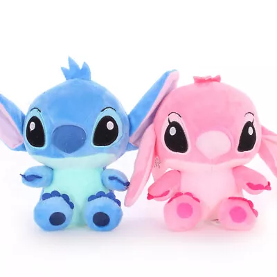 20CM Lilo And Stitch Leroy Angel Plush Soft Toy Teddy Doll Stuffed Toy Kids Gift • £6.24