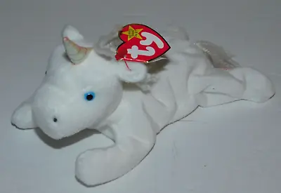 Mwt Ty Beanie Baby Mystic Unicorn 1993/1994 Tag Error Plush Toy • $2.95