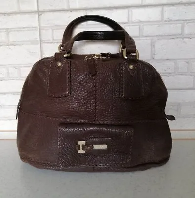 £73.63 • Buy Max Mara Brown Leather Bag Large Handbag