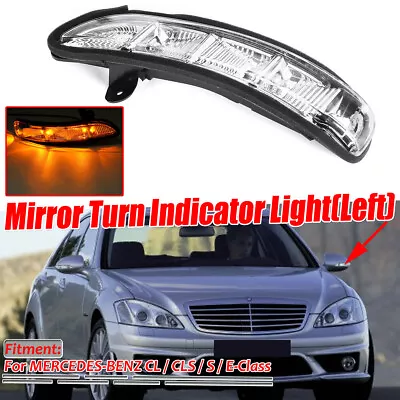 For Mercedes E350 CL65 W216 W211 2007-09 Left Door Mirror Turn Signal Light Lamp • $21.50