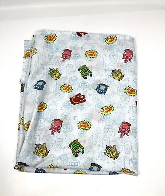 Yo Gabba Gabba Flat Crib Sheet 2012 Toddler Kids Cartoon Bedding 45 X58  • $11.88