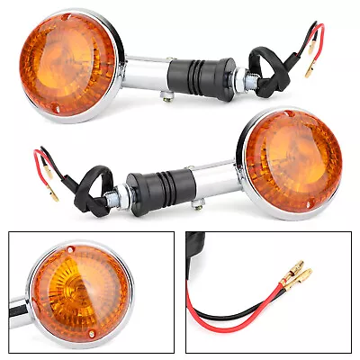 Turn Indicator Signal Fit For Yamaha Virago XV535 XV920 XV750 XV1100 XV250 Amber • $18.03