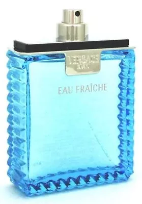 Versace Eau Fraiche 3.4/3.3 Oz Edt Spray  For Men New  By Versace Same As Pictur • $39.90